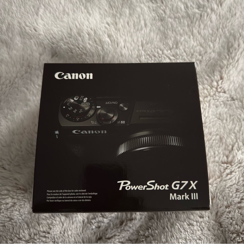 Canon PowerShot G7 X Mark III - Sleek Black